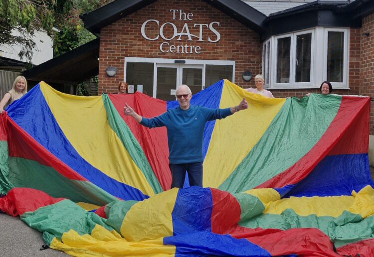 Trevor Jones, at 90, will be jumping out of the plane at 13,000 feet for COATS. Picture: Trevor Jones