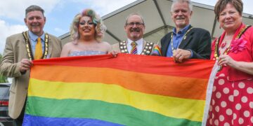 The Wokingham Pride Event on Saturday.
