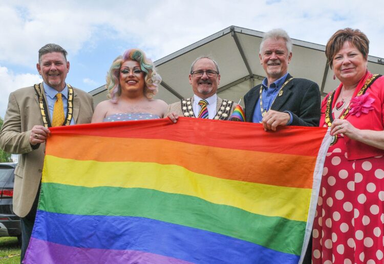 The Wokingham Pride Event on Saturday.