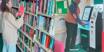 Winnersh library.