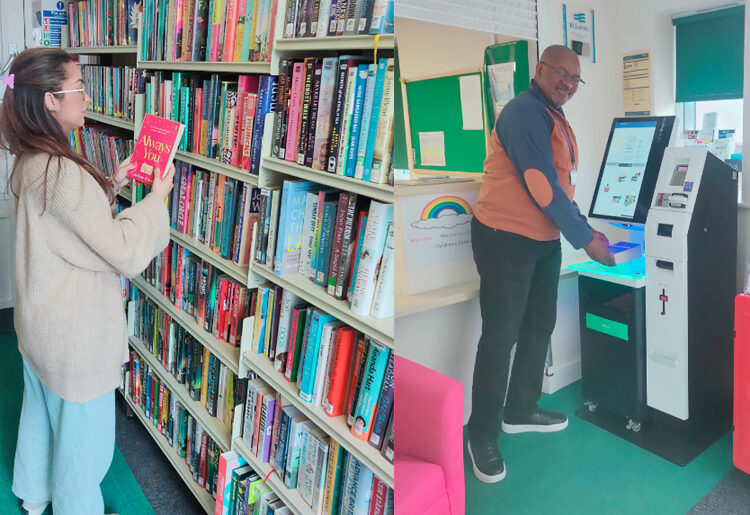 Winnersh library.