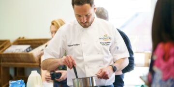 Managing director of Farley Garden care home in Bracknell and fellow MDs have won this year's Barchester Cook Off. Picture: Barchester