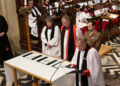 The signing of the covenant.