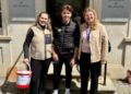 Colleagues from law firm Blandy&Blandy pedalled to raise money for charity. Picture: Blandy&Blandy