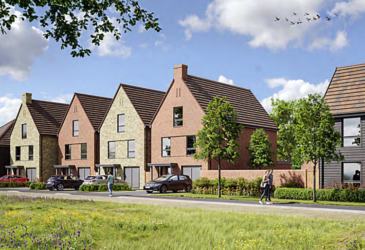 An impression of the development.