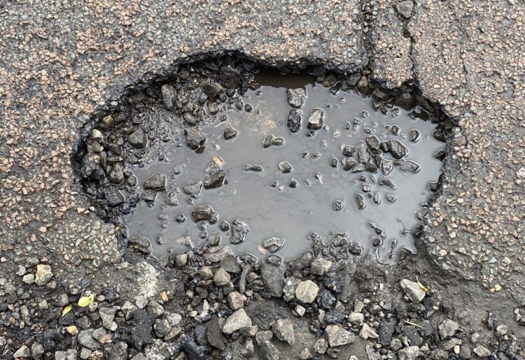 Potholes in Wokingham Borough