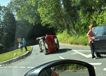 Memorial Cross Collision