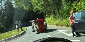Memorial Cross Collision