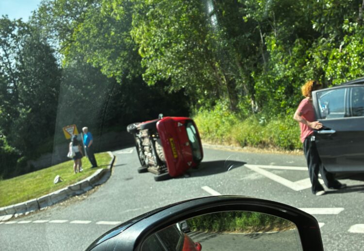 Memorial Cross Collision