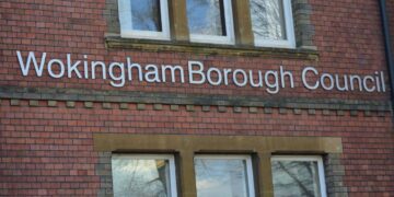 Wokingham Borough Council's Shute End offices, where the council meeting took place Picture: Phil Creighton