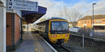 Twyford station.