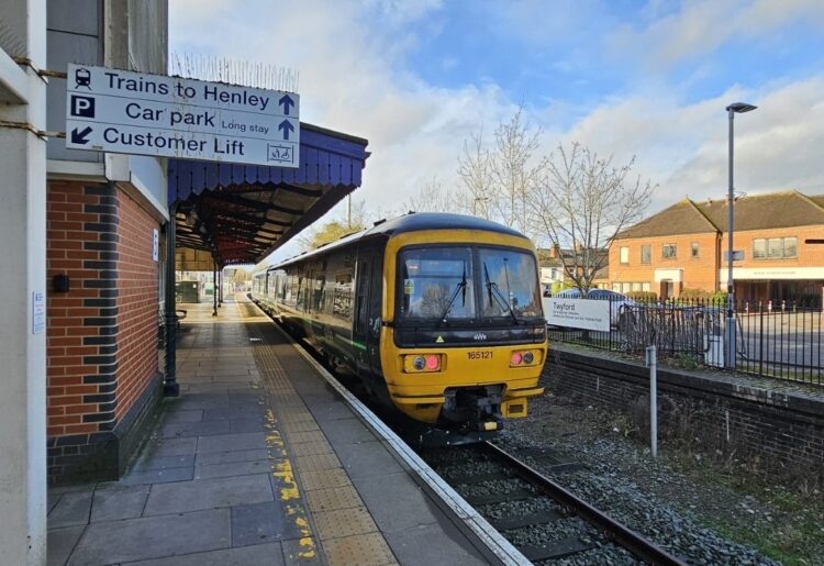 Twyford station.
