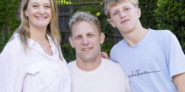 Annie, Lewis and Ethan Moody.