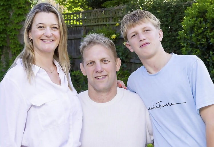 Annie, Lewis and Ethan Moody.