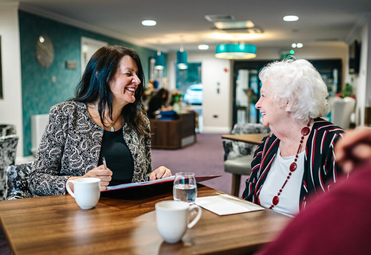 A new stroke cafe launches this week at Farley Gardens care home. Picture courtesy of: Barchester Healthcare