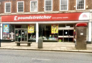 Poundsteetcher in Peach Street on Tuesday afternoon. Pic: ASndrew Batt.
