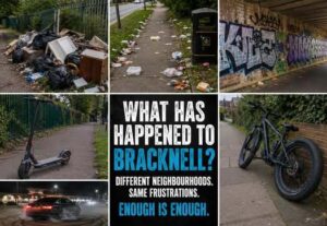 Reform UK Bracknell poster