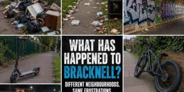 Reform UK Bracknell poster