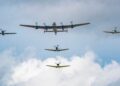 The Royal Air Force Battle of Britain Memorial Flight. Pic: Claire Hartley.