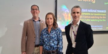 A screening in Reading of the People's Emergency Briefing, prompted a discussion about Reading's flood measures. Picture: Reading and Mid-Berks Steering Group.