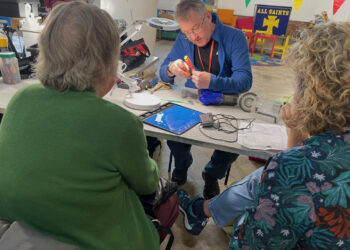 Wokingham Repair Cafe celebrates two years of sustainability. Picture: Ian Grange