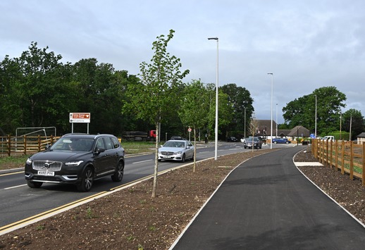 Wokingham Link Road is now open. Picture: Wokingham Borough Council