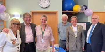 A Summer Garden Party was held for Berkshire MS Therapy volunteers to enjoy. Picture MSTC