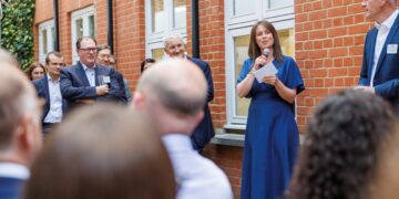 The firm held a well-attended annual Summer Garden Party earlier this month.