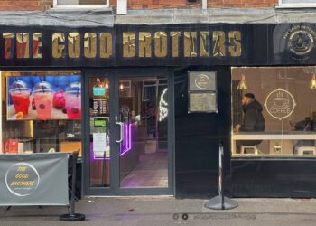 Police are appealing for witnesses after a vehicle collision left the facade of The Good Brothers on Wokingham Road smahed and damaged. Picture: Google LLC, via Google Maps