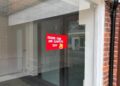 The sign appeared in Wokingham on Wednesday