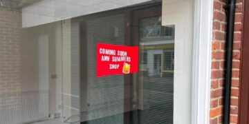 The sign appeared in Wokingham on Wednesday