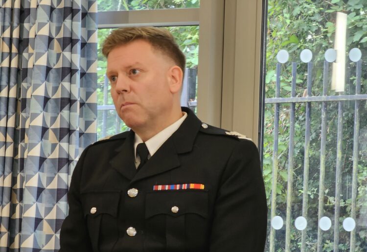 Tim Reddings, area manager for Royal Berks Fire and Rescue