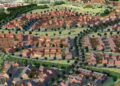 A sketch of what 600 homes could look like at Hatch Farm in Sindlesham, part of the Loddon Valley Garden Village proposed for Wokingham Borough. Credit: https://hatch-farm.co.uk/