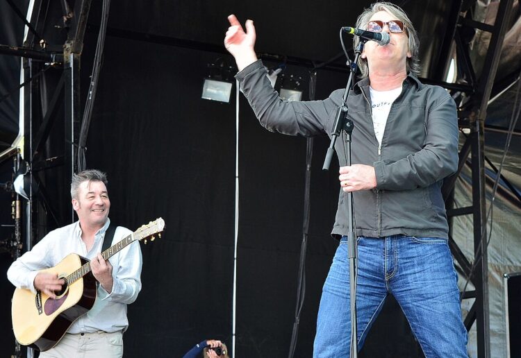 Pic: Eddie Lundon and Gary Daly of China Crisis in 2014. Andrew Hurley / Wikimedia Commons.