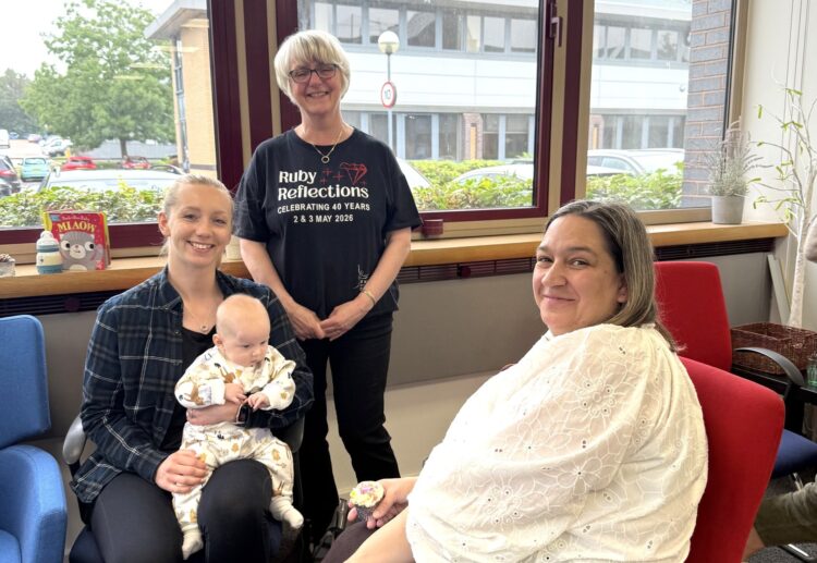 New mums were able to enjoy coffee and connection at The Cowshed. Picture: The Cowshed