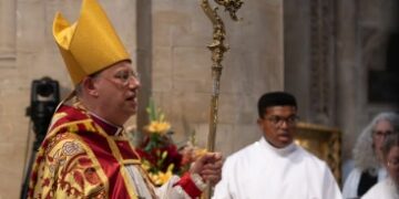 Bishop Steven explained: ?We never lose the L-plates as Christians. Picture: Diocese of Oxford