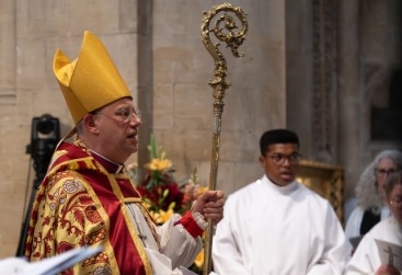 Bishop Steven explained: ?We never lose the L-plates as Christians. Picture: Diocese of Oxford