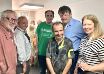 Members of CLASP Wokingham dropped in to a 'meet the team' event at Wokingham.Today on Tuesday