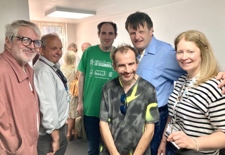 Members of CLASP Wokingham dropped in to a 'meet the team' event at Wokingham.Today on Tuesday
