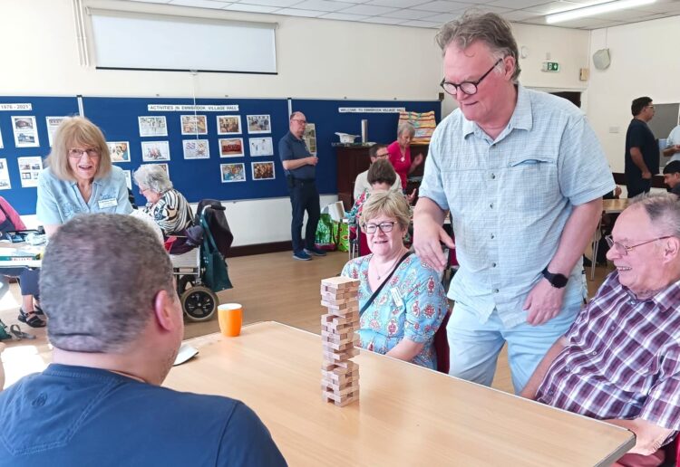 People of all ages enjoyed playing tabletop games in Emmbrook. Picture: St Nicholas Church Emmbrook