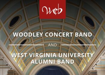 West Virginia University players join WCB in concert. Picture: WCB