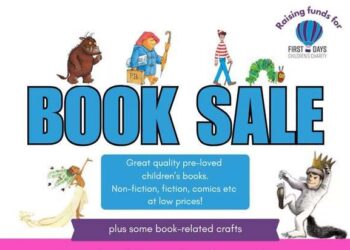 A book sale in July should keep readers of all ages happy during the summer holidays. Picture: First Day's Children's Charity