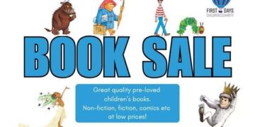 A book sale in July should keep readers of all ages happy during the summer holidays. Picture: First Day's Children's Charity