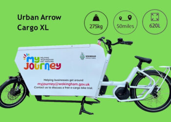 My Journey Wokingham is offering free electric cargo bike hire for businesses. Picture: My Journey Wokingham