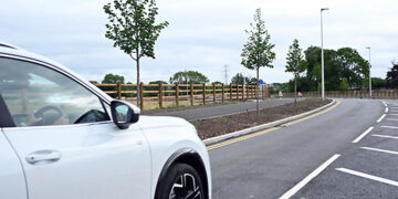 The link road will provide safe and direct access to the new homes being built to the south of the railway.