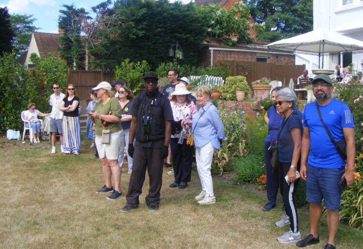 Members of Wargrave Local History Society gave village festival goers an opportunity to delve into Wargrave's past. Picture WLHS
