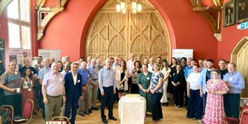 At its most recent breakfast event members of Wokingham Positive Difference celebrated 10 years of connecting business, charity, local government and education in the town. Picture: Emma Merchant