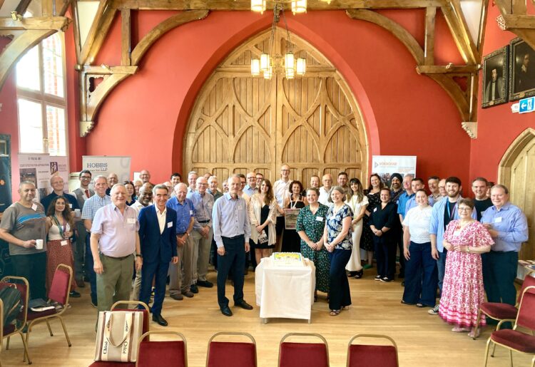 At its most recent breakfast event members of Wokingham Positive Difference celebrated 10 years of connecting business, charity, local government and education in the town. Picture: Emma Merchant