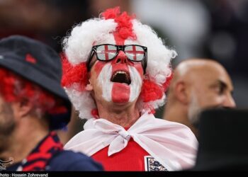 England fan Picture: Wikimedia Commons, Hossein Zohrevand