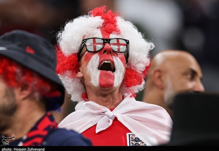 England fan Picture: Wikimedia Commons, Hossein Zohrevand